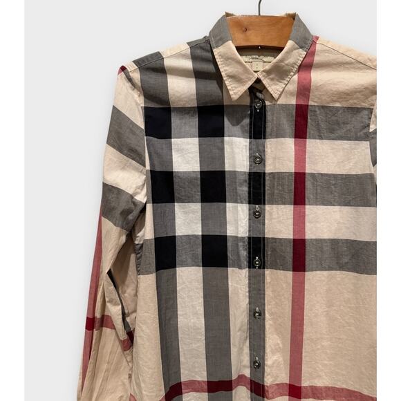 Burberry Brit Check Woven Shirt Size Small - Picture 6 of 13